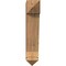 Ekena Millwork Traditional Arts & Crafts Smooth Bracket, Western Red Cedar, 5 1/2"W x 20"D x 28"H BKT06X20X28TRA03SWR - alternate 3